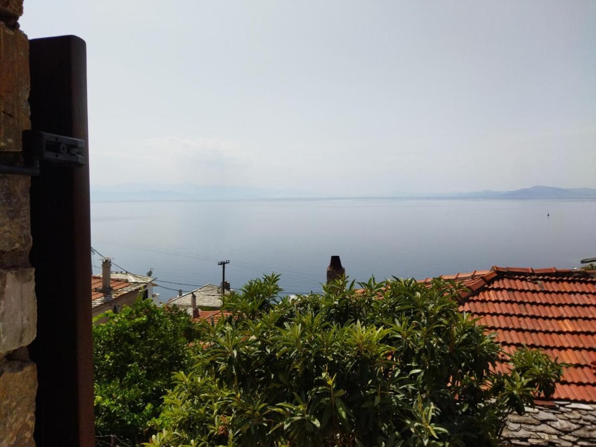 ¨Με Θέα Το Ηλιοβασίλεμα¨ Villa Áfissos Eksteriør bilde