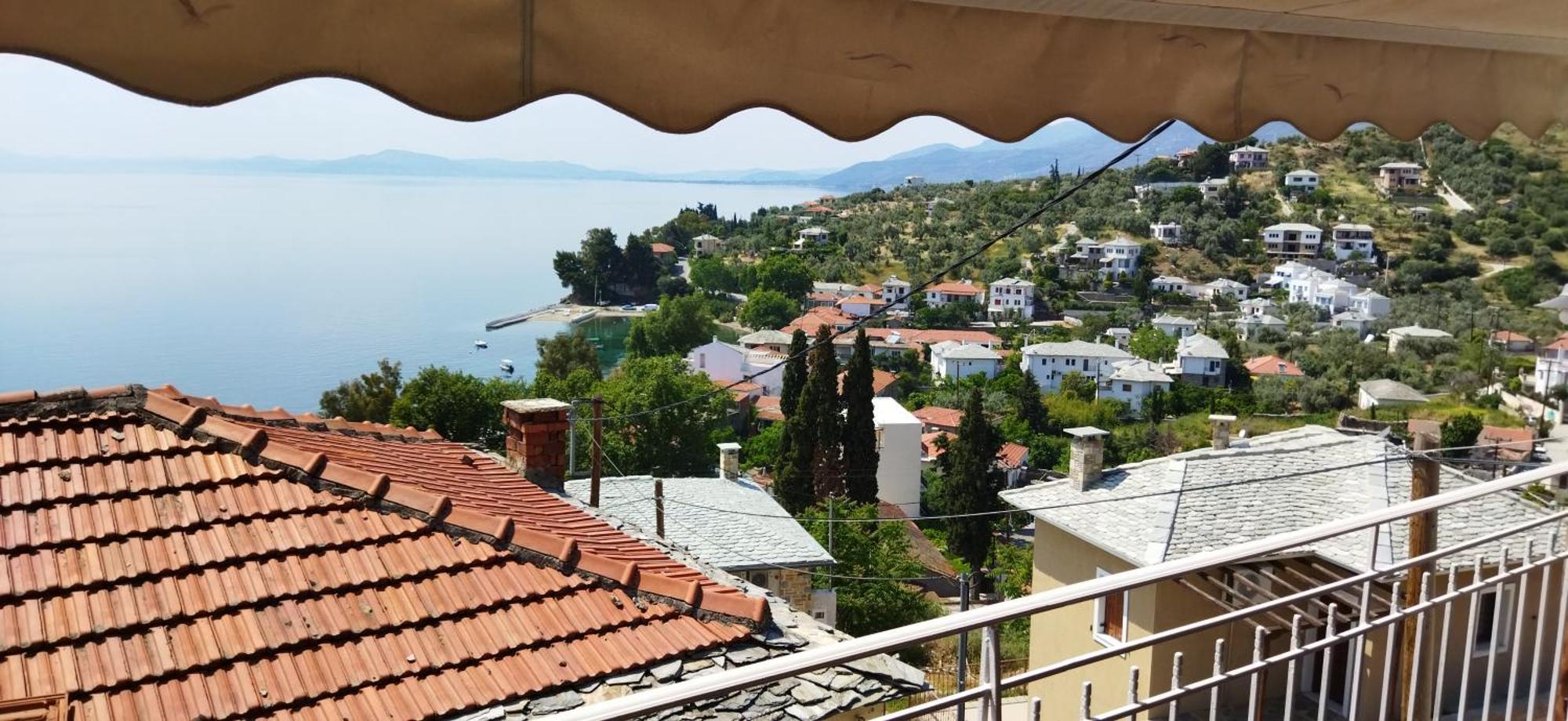¨Με Θέα Το Ηλιοβασίλεμα¨ Villa Áfissos Eksteriør bilde
