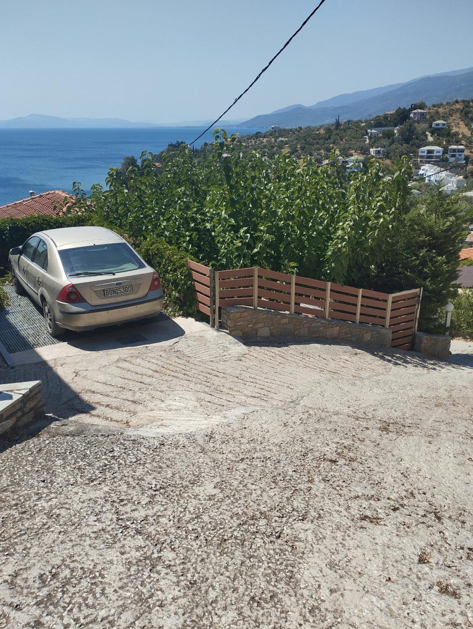 ¨Με Θέα Το Ηλιοβασίλεμα¨ Villa Áfissos Eksteriør bilde