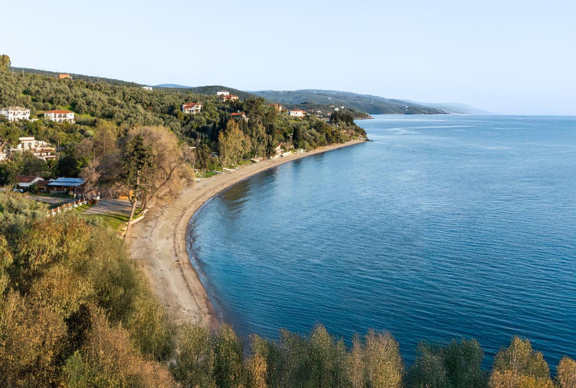 ¨Με Θέα Το Ηλιοβασίλεμα¨ Villa Áfissos Eksteriør bilde
